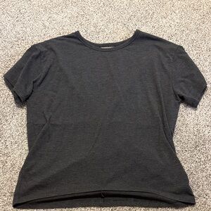 Athleta Charcoal Gray Tee